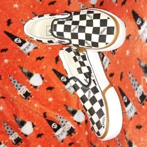 VANS Platform checkered Size woman6.5 Men5